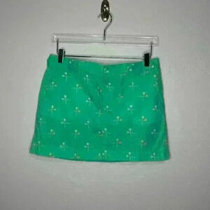 The Classic Vintage Le Tigre Mint Green Lollipop Skirt Size 6